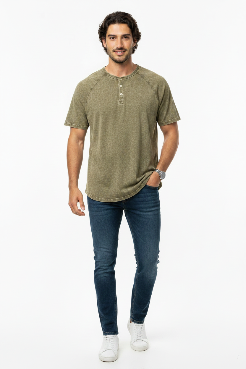 Carlos - Caqui Olive Vintage