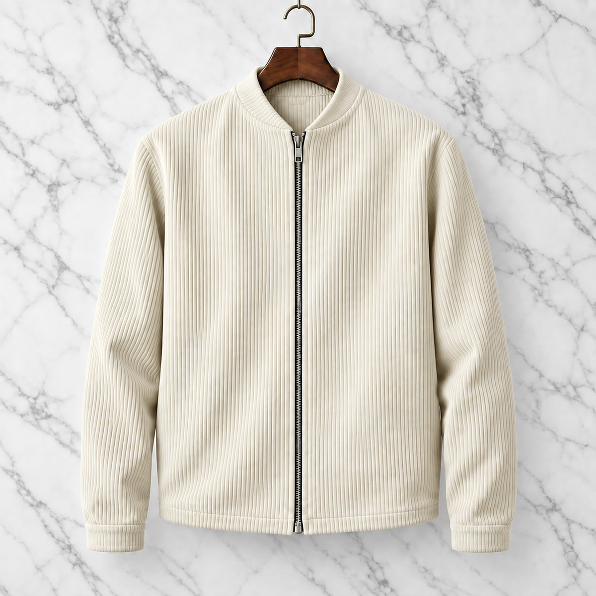 ÁLVARO | CHAQUETA DE PANA CON CIERRE