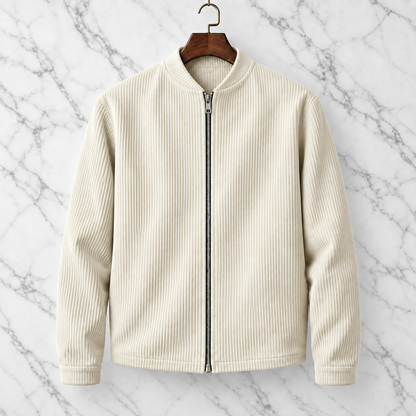 ÁLVARO | CHAQUETA DE PANA CON CIERRE