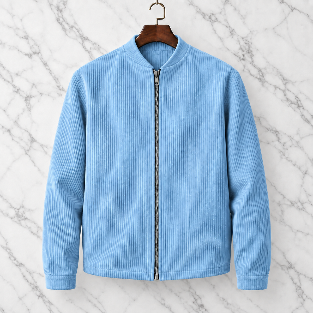 ÁLVARO | CHAQUETA DE PANA CON CIERRE