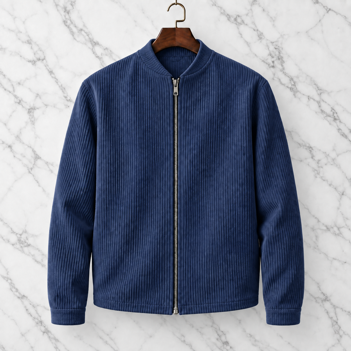 ÁLVARO | CHAQUETA DE PANA CON CIERRE