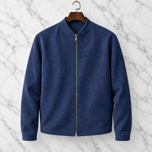 ÁLVARO | CHAQUETA DE PANA CON CIERRE