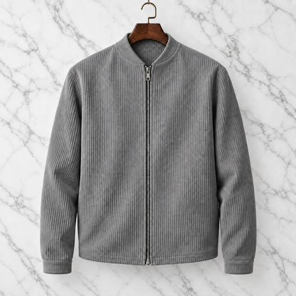 ÁLVARO | CHAQUETA DE PANA CON CIERRE