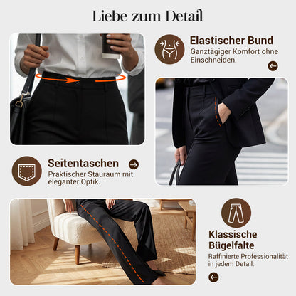 ⌛ Nur noch 3 Tage – 50 % auf alles! ⏰Damen-Anzughose mit hoher Taille