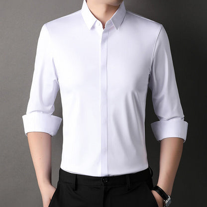 👔 Herren Stretchhemd – Knitterfrei und bequem