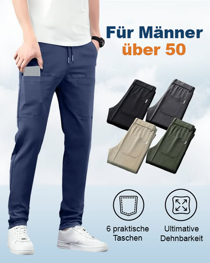 👖Letzter Tag 50% Rabatt!🏆MultiPants – Hochelastische, strapazierfähige Cargohose mit vielen Taschen