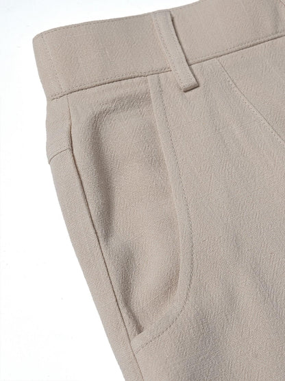 🔥 HALBPREIS DEAL ☀️ Lässige Damen Loungehose aus Baumwoll-Leinen-Mix 👖 Fließend, gerades Bein & hoher Bund – perfekt für Sommer & Alltag 🌸