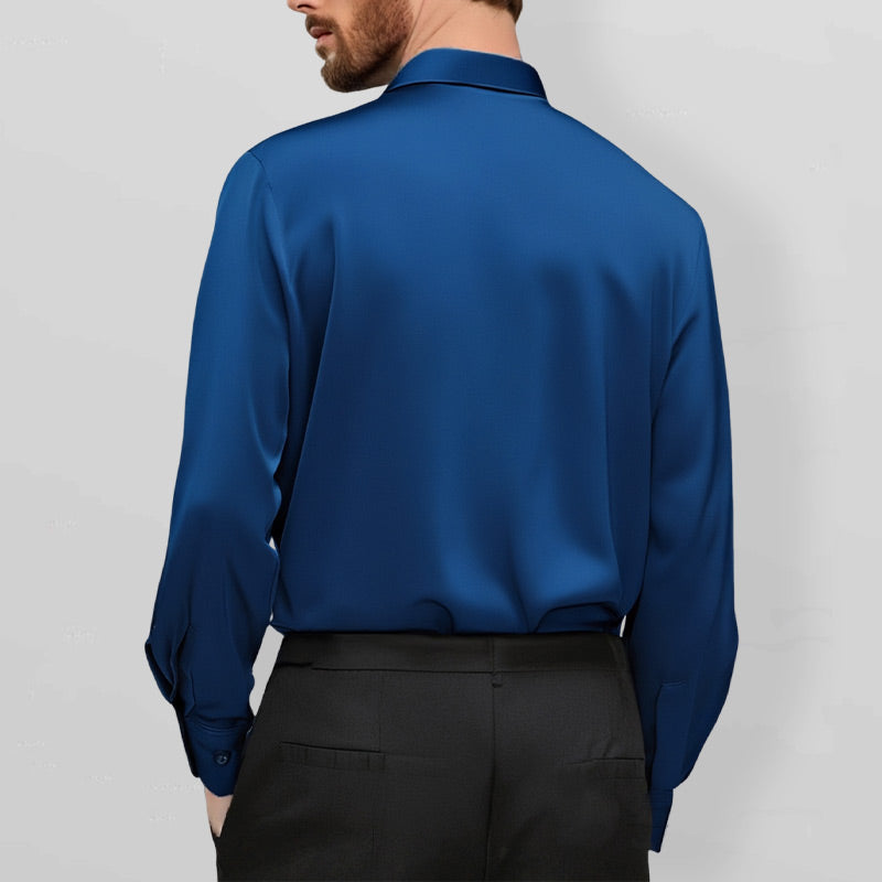 👔 Herren Stretchhemd – Knitterfrei und bequem