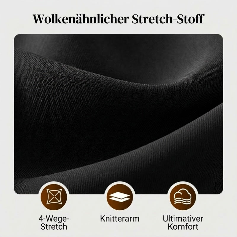 💗LETZTER TAG DES AUSVERKAUFS 50 % RABATT⚡50.000+ VERKAUFT💕Einfarbige, locker sitzende Damenhose mit geradem Bein