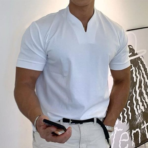 🔥HEIßER VERKAUF 50% RABATT🔥2026 Herren Geschäfts-Kurzarm-Fitness-T-Shirt