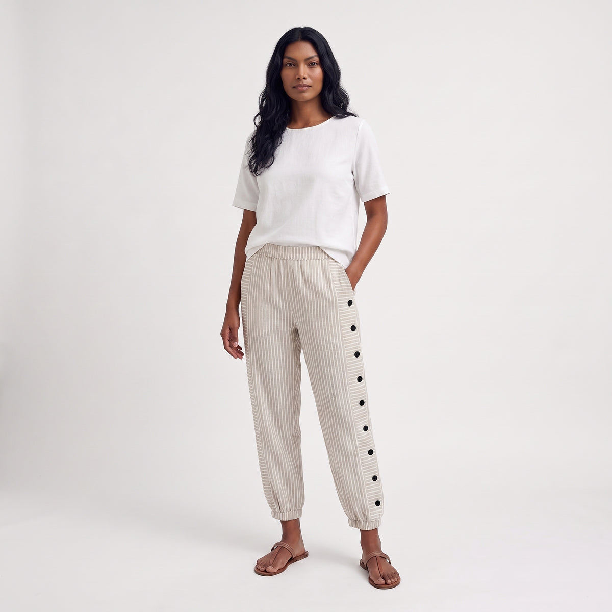 ALBA | PANTALÓN DE RAYAS