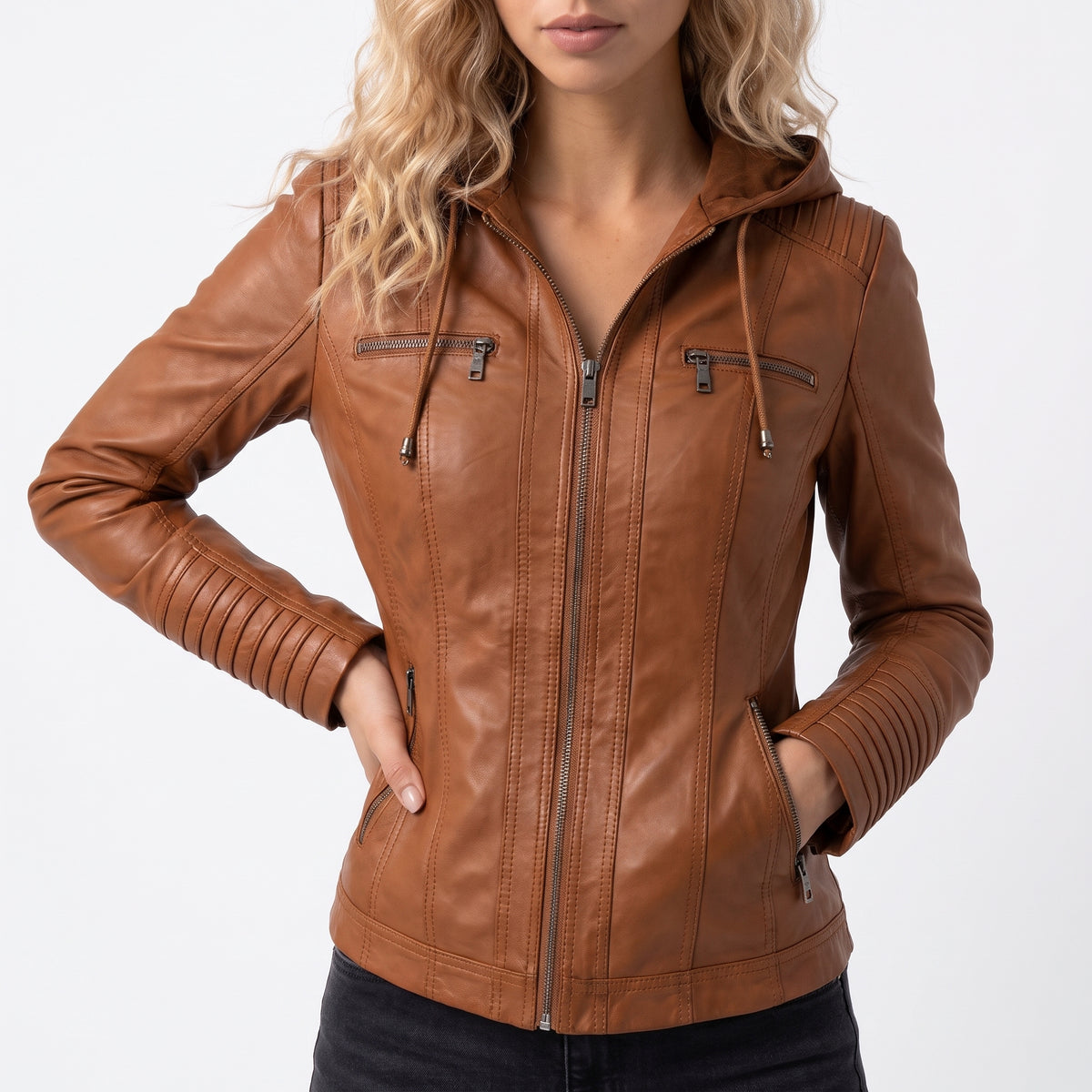 FLAVIA | CHAQUETA ESTILO CUERO