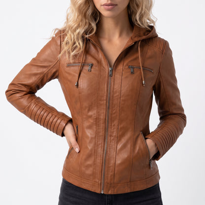 FLAVIA | CHAQUETA ESTILO CUERO