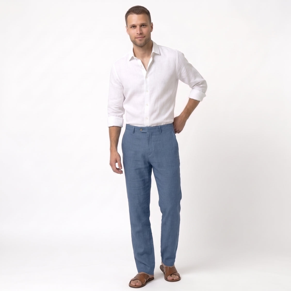 GIULIO | PANTALÓN CASUAL DE PIERNA RECTA