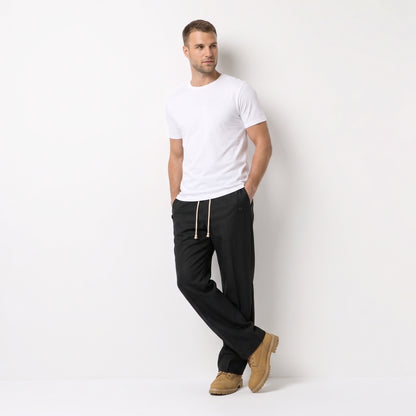 ALLESIO | PANTALÓN RELAJADO DE ALGODÓN