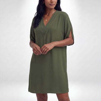 LUISA | VESTIDO DE VERANO CON ESCOTE EN V