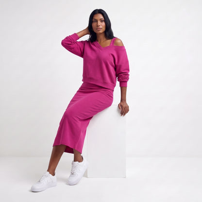 ABRIL | CONJUNTO VESTIDO & SUÉTER