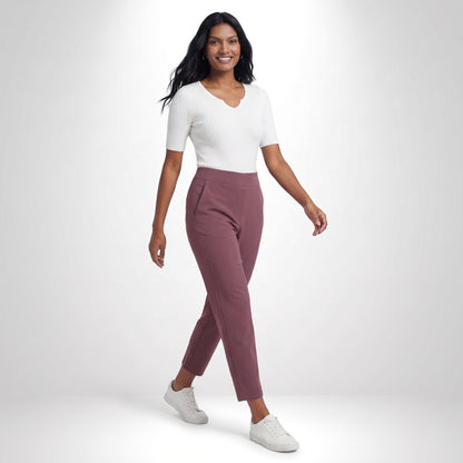 FLORENCE | PANTALÓN HIGH-WAIST STRETCH