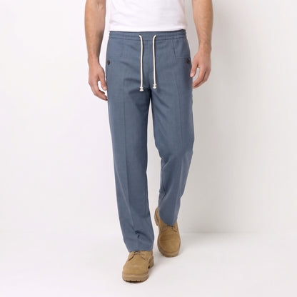ALLESIO | PANTALÓN RELAJADO DE ALGODÓN