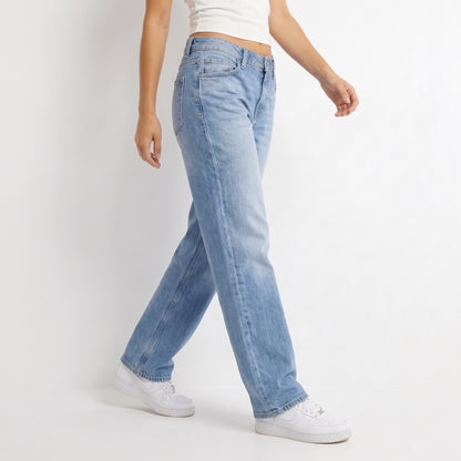 MAYA | JEANS WIDE LEG DE CORTE RELAJADO