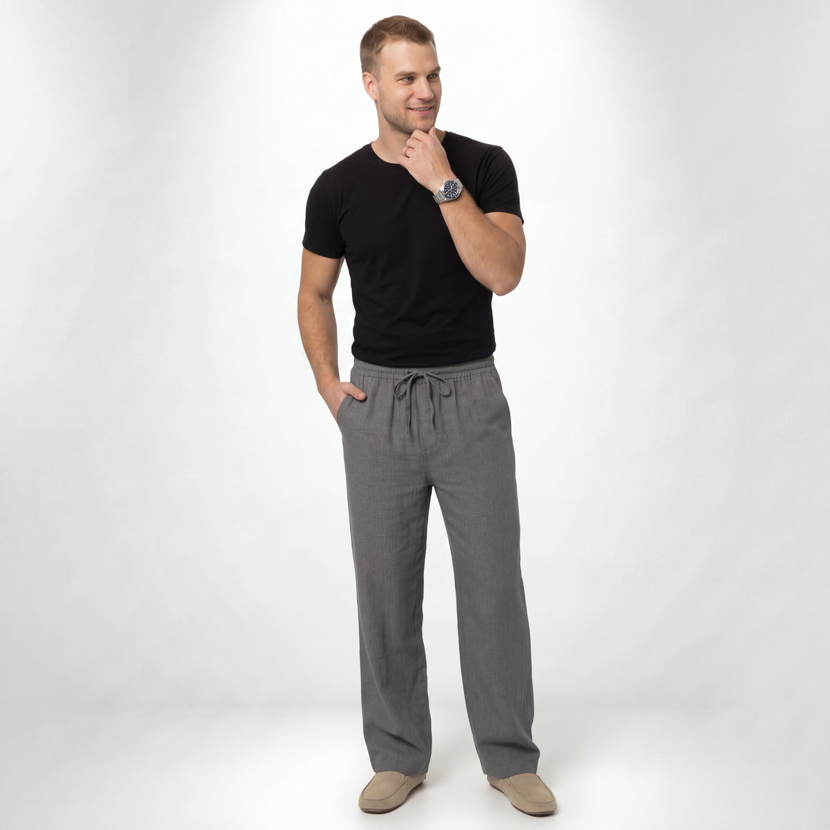MATEO | PANTALÓN DE LINO