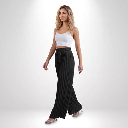 GEMMA | PANTALÓN PLISADO WIDE LEG