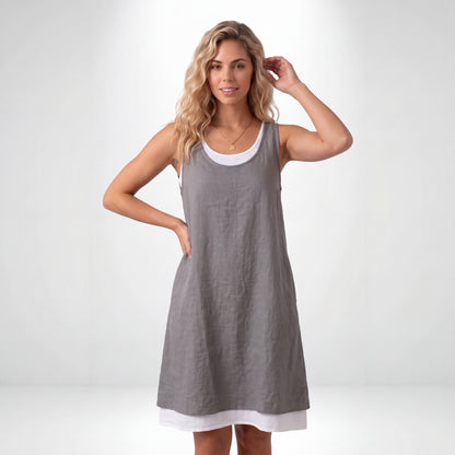 ELENA | VESTIDO DE LINO