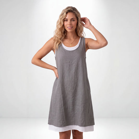 ELENA | VESTIDO DE LINO