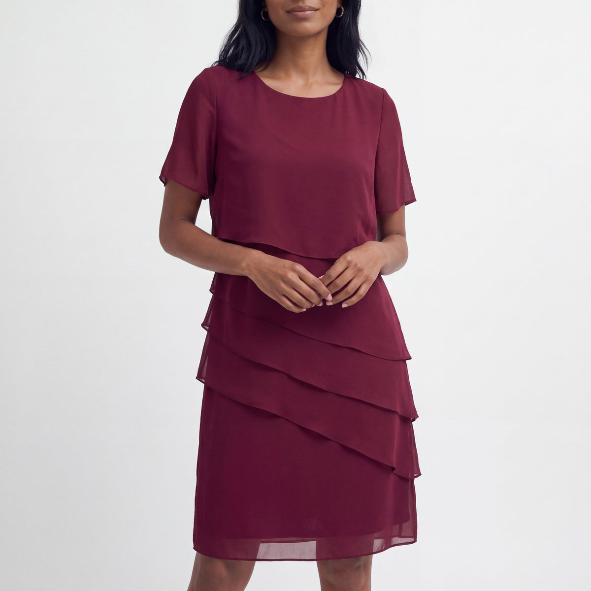 FRANCESCA | VESTIDO MIDI DE CHIFFON