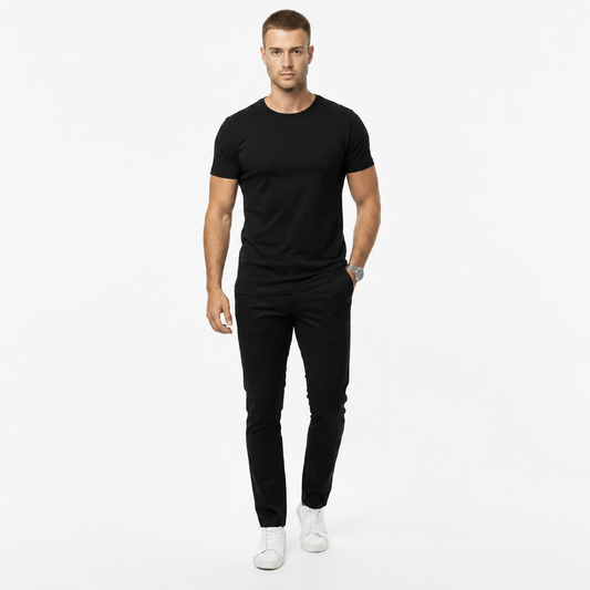 Ángel | Pantalón de tela elástica