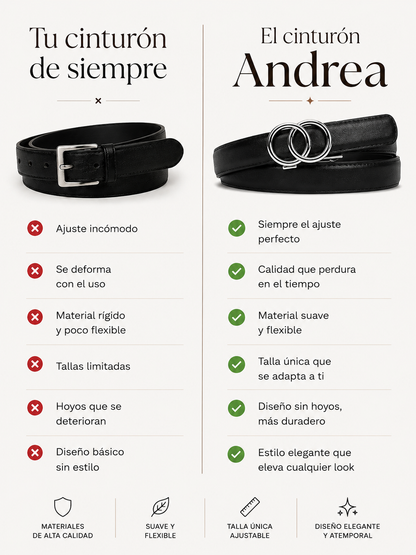 Andrea | Cinturón moderno