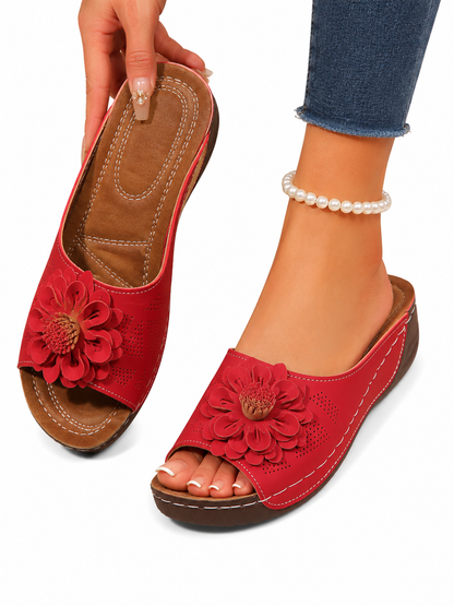 Aleena | Sandalias de cuña elegantes