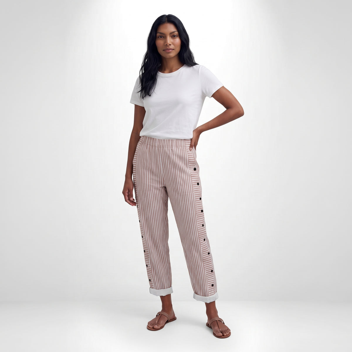 ALBA | PANTALÓN DE RAYAS