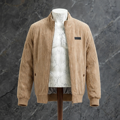 GUSTAVO | CHAQUETA DE PANA CON CUELLO ALTO