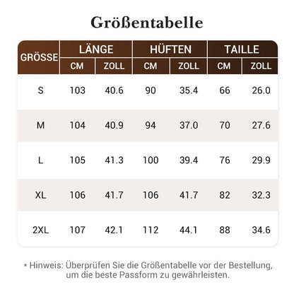 Damen-Vintage-Hochbund-Weitbeinjeans