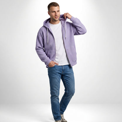 THEO | SUDADERA WAFFLE CON CAPUCHA
