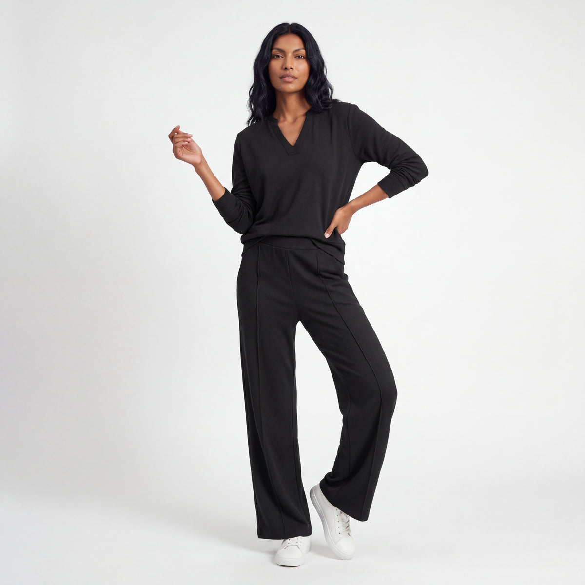 ROSA | CONJUNTO WIDE LEG DE 2 PIEZAS