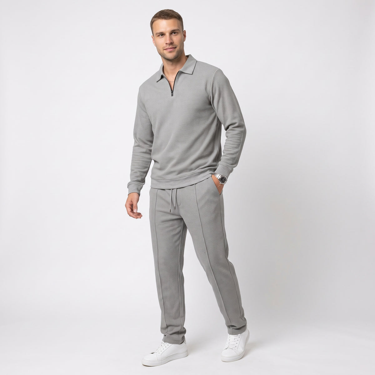 AXEL | CONJUNTO DE PUNTO WAFFLE