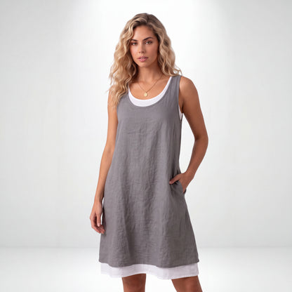 ELENA | VESTIDO DE LINO