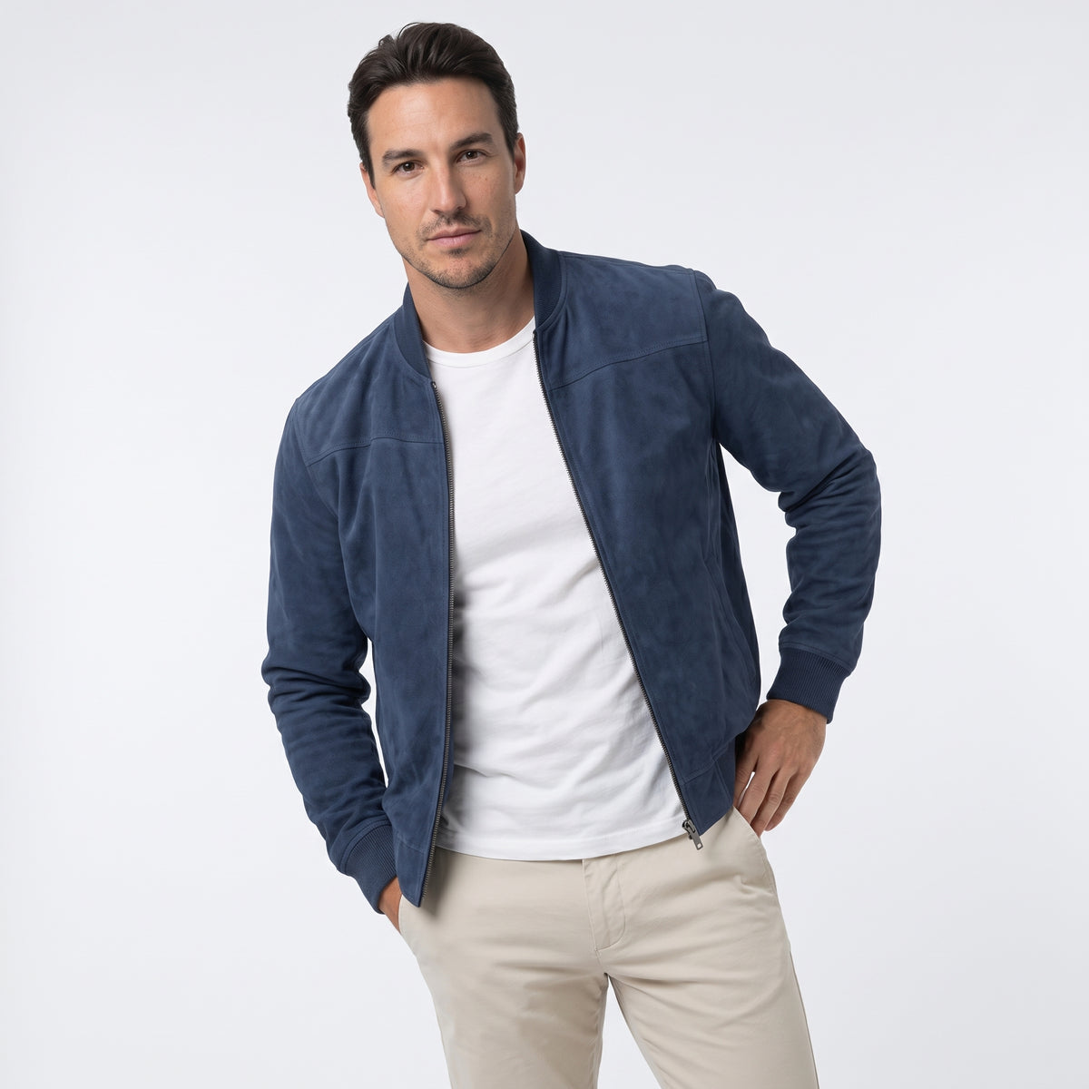 RAMON | CHAQUETA BOMBER DE SUEDE