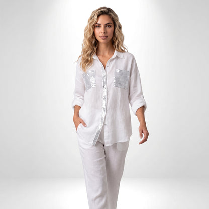 SAMARA | CONJUNTO CON DETALLES DE LENTEJUELAS