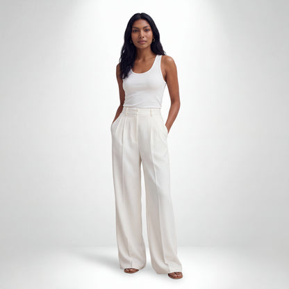 PAOLA | PANTALÓN PLISADO ELEGANTE