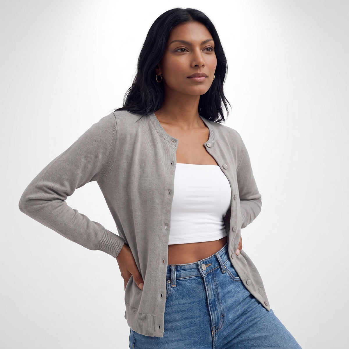 CLARA | CÁRDIGAN CLÁSICO