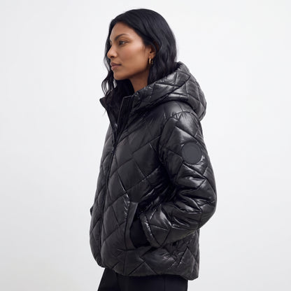 DALIA | CHAQUETA ACOLCHADA CON PESPUNTE DE ROMBOS