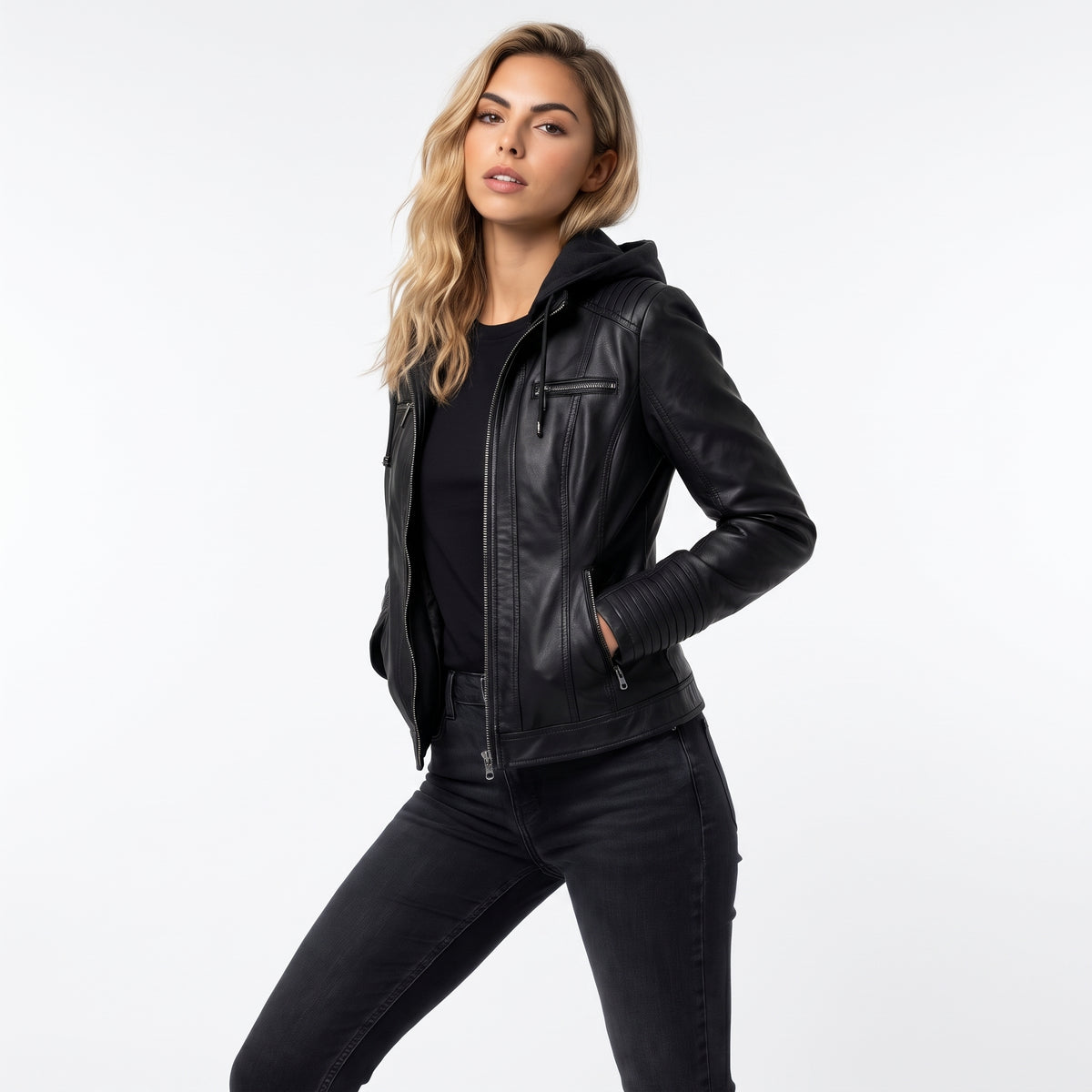 FLAVIA | CHAQUETA ESTILO CUERO