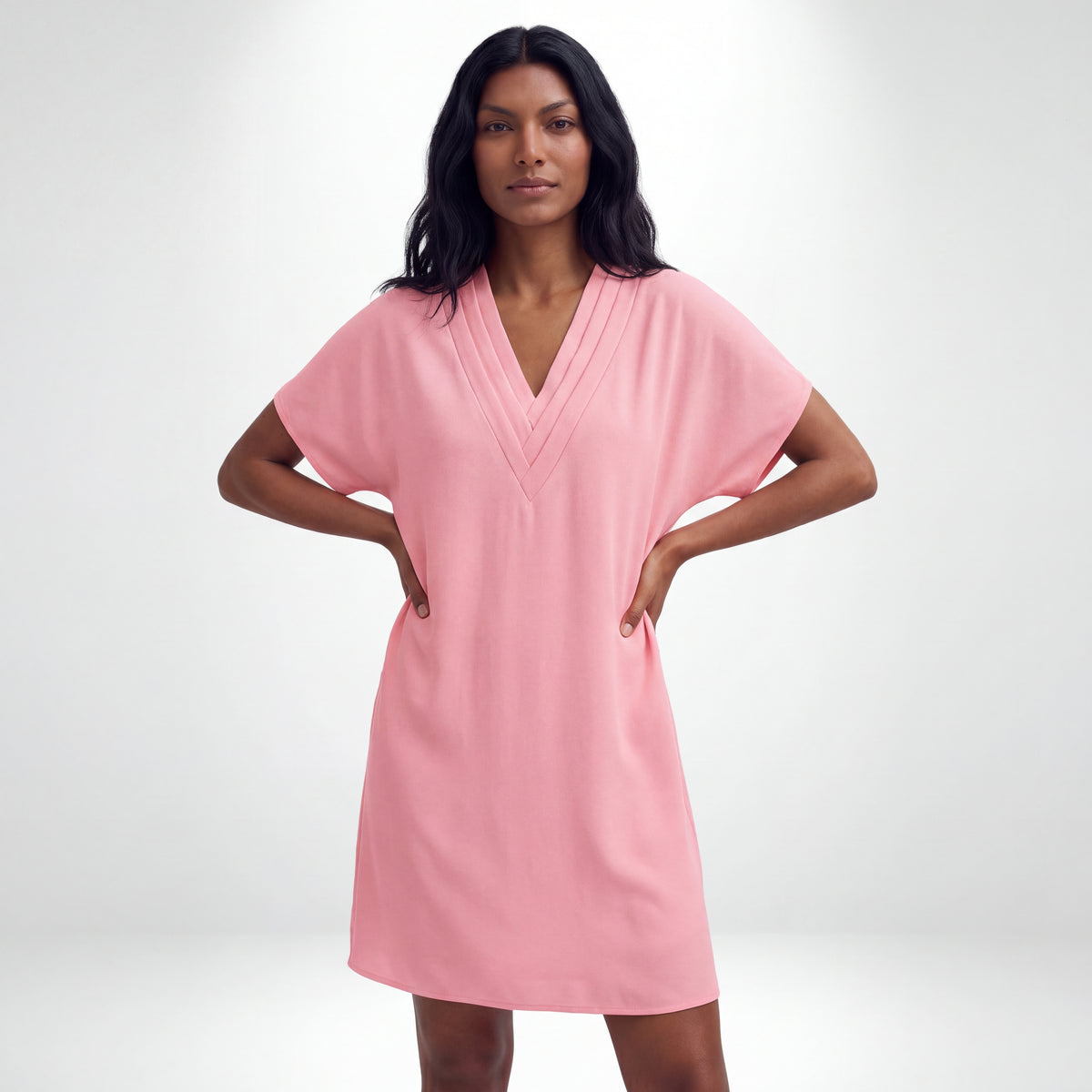 LUISA | VESTIDO DE VERANO CON ESCOTE EN V