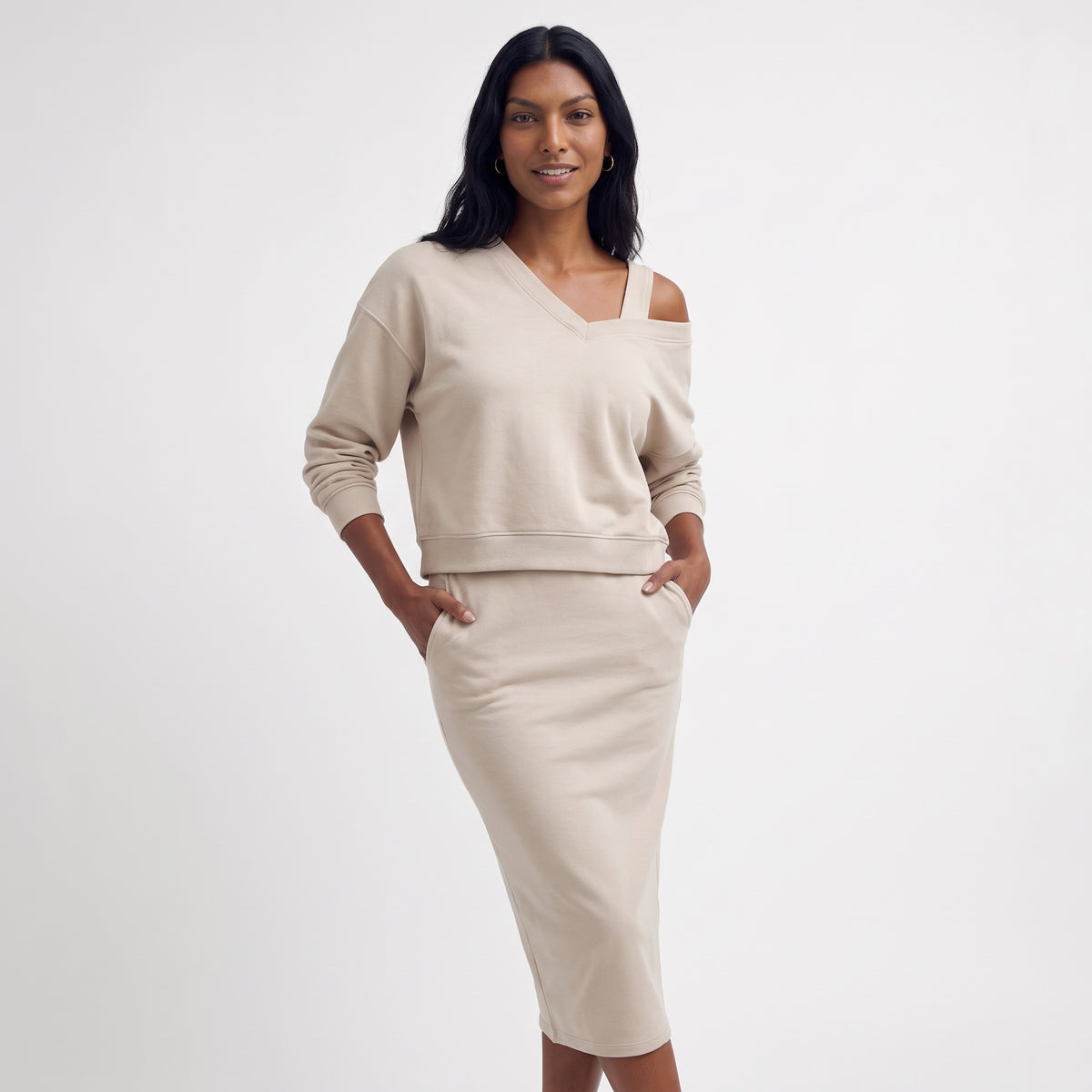 ABRIL | CONJUNTO VESTIDO & SUÉTER