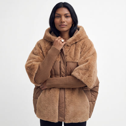 ELISA | CHAQUETA ACOLCHADA OVERSIZE CON CAPUCHA