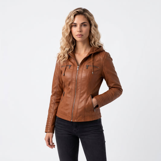 FLAVIA | CHAQUETA ESTILO CUERO