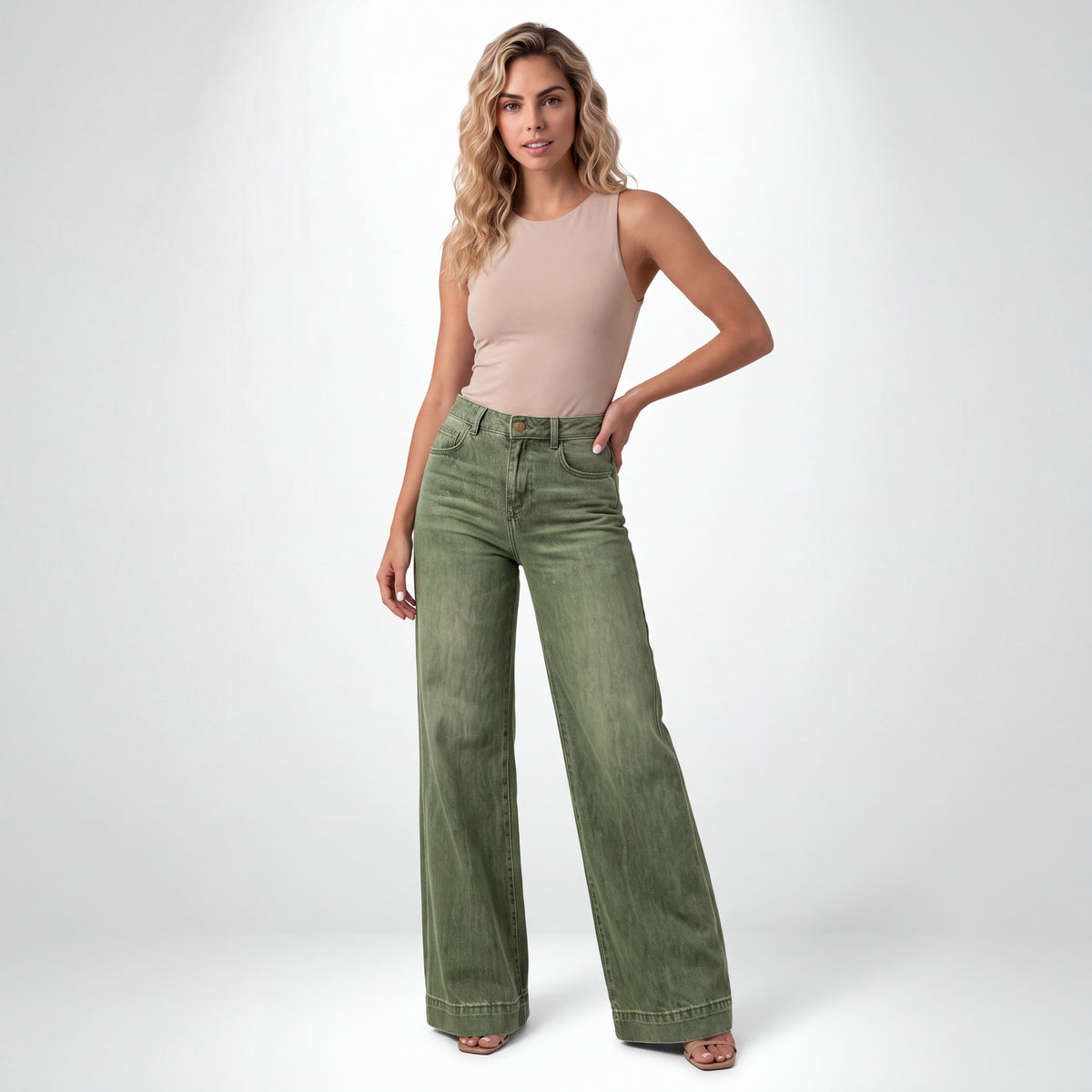 KIARA | JEANS WIDE LEG